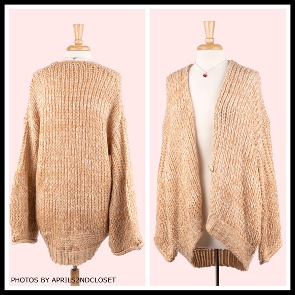 FREE PEOPLE BOHO CARDI LONG CARDIGAN A2C - Picture 3 of 16
